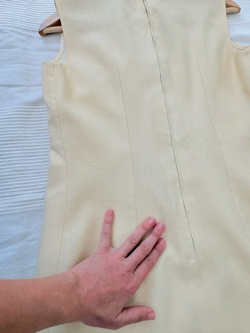 Vintage Narodna Radinost Beograd Folk Art Handcrafted Dress - Size 42 - Picture 14 of 14